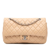 Medium Classic Lambskin Double Flap
